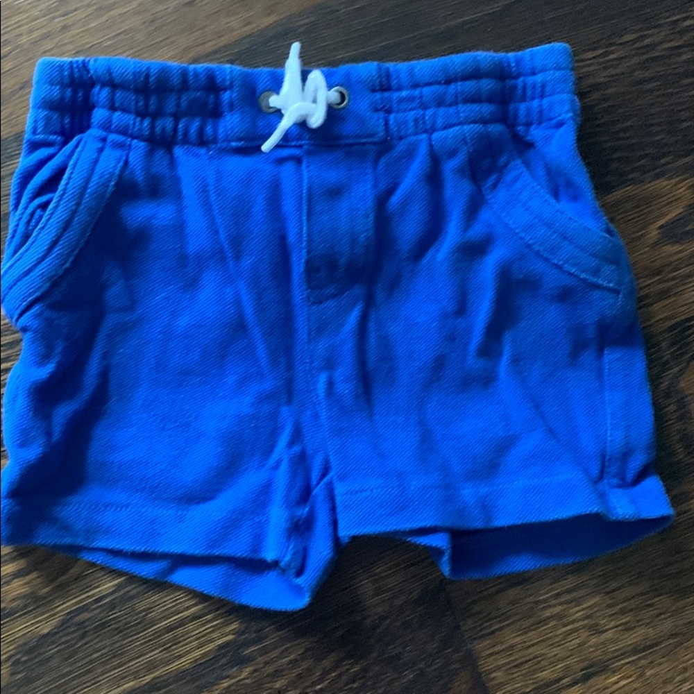 Ralph Lauren blue shorts – six months